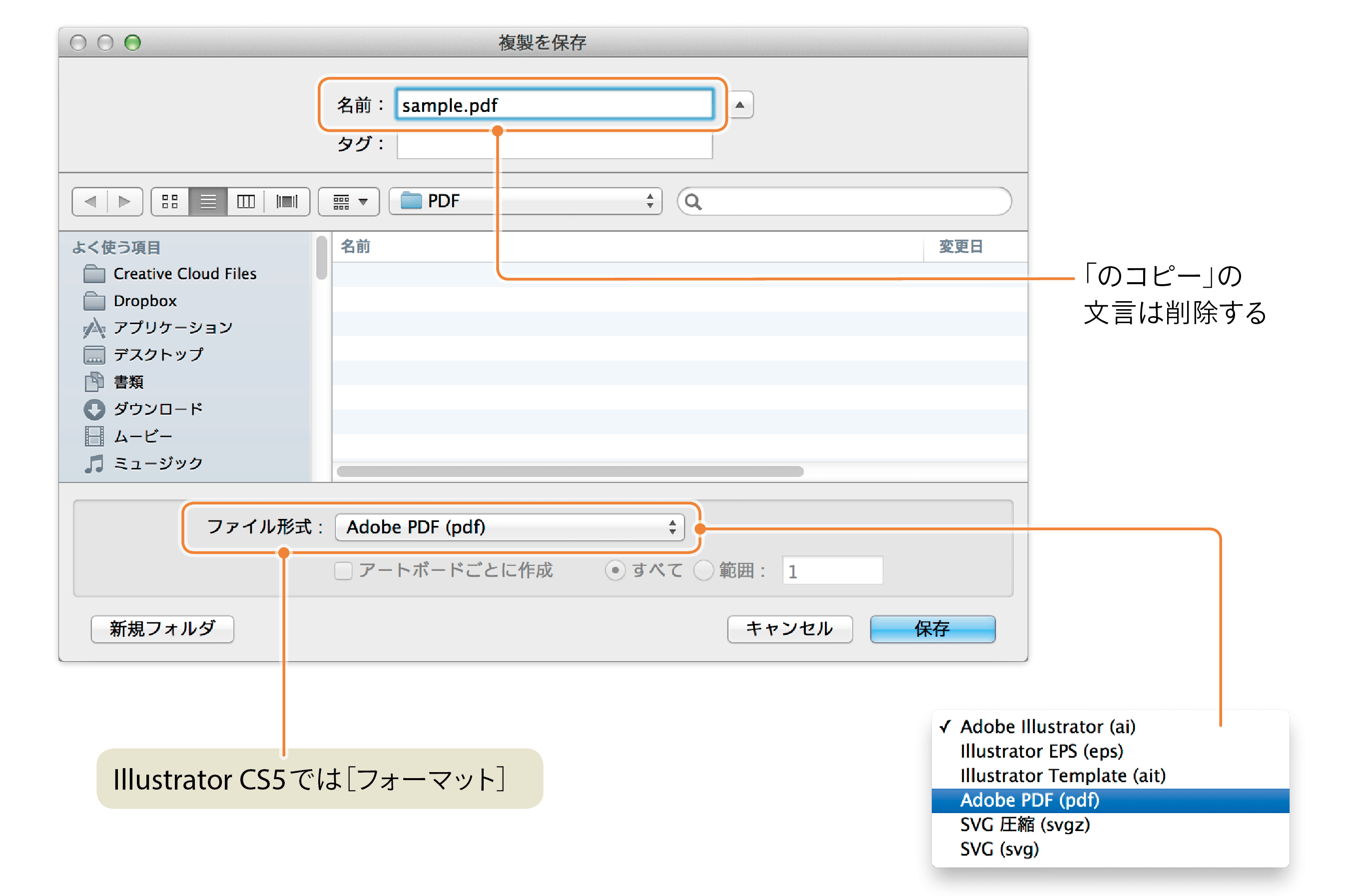 用途に応じて適切なpdfをillustratorから書き出す Dtp Transit