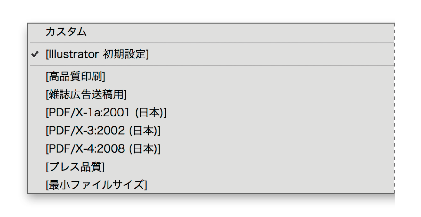 用途に応じて適切なpdfをillustratorから書き出す Dtp Transit