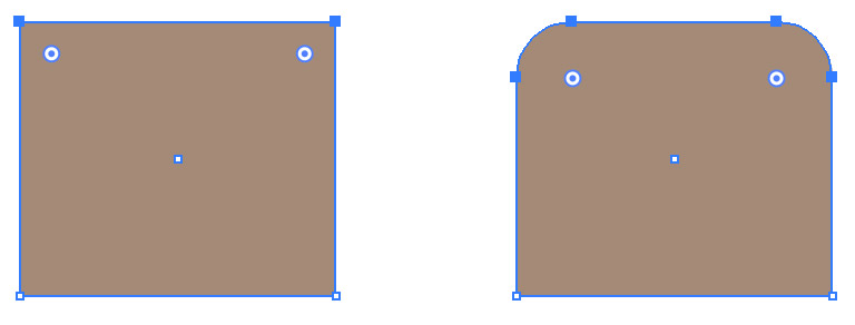 Illustratorでタブ形状の図形を作成し 修正する上でのアレコレ ライブコーナー アピアランス 9スライス Dtp Transit